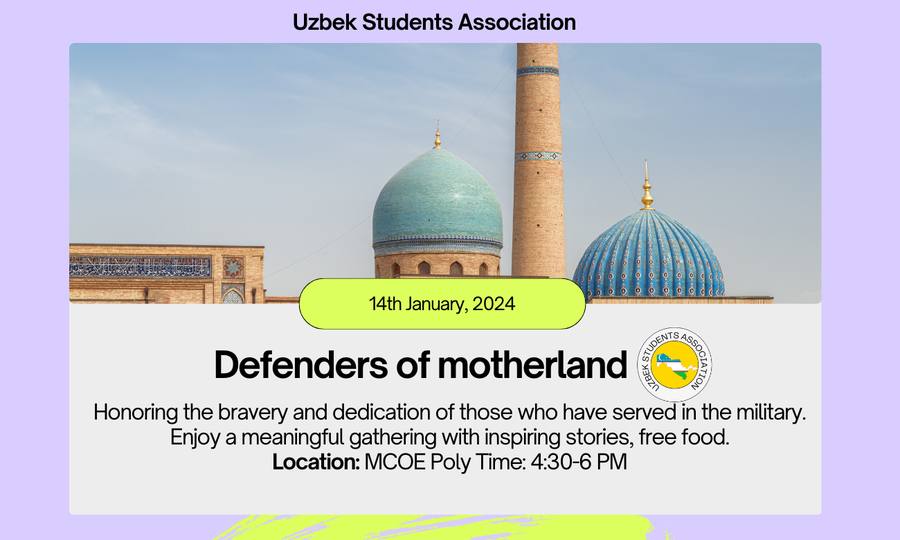 Defenders of the Motherland Day flyer