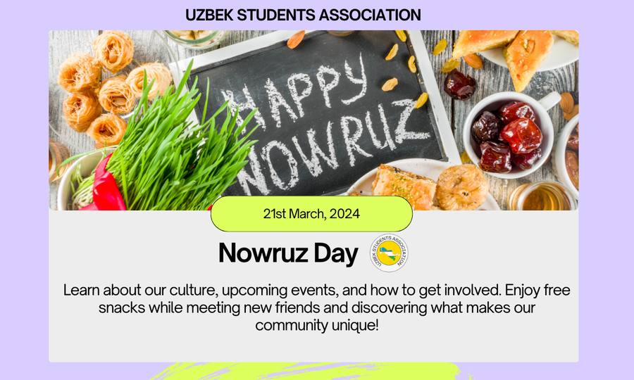 Nowruz Day flyer